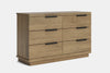 McKenzie 6 Drawer Lowboy - Pine