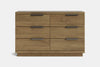 McKenzie 6 Drawer Lowboy - Pine