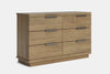 McKenzie 6 Drawer Lowboy - Pine