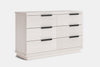 McKenzie 6 Drawer Lowboy - Ash