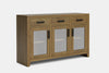 Metro 3 Door Buffet - Ash
