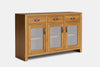 Metro 3 Door Buffet - Ash