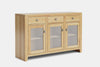 Metro 3 Door Buffet - Ash