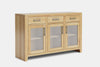 Metro 3 Door Buffet - Ash
