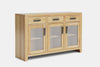Metro 3 Door Buffet - Ash