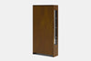 Metro 2 Door Display Cabinet - Ash