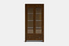 Metro 2 Door Display Cabinet - Ash