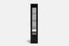 Metro 2 Door Display Cabinet - Ash