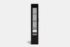 Metro 2 Door Display Cabinet - Ash