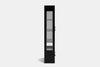 Metro 2 Door Display Cabinet - Ash