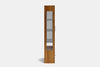 Metro 2 Door Display Cabinet - Ash