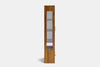 Metro 2 Door Display Cabinet - Ash
