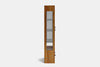 Metro 2 Door Display Cabinet - Ash