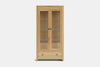 Metro 2 Door Display Cabinet - Ash