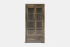 Metro 2 Door Display Cabinet - Ash