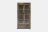 Metro 2 Door Display Cabinet - Ash