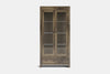 Metro 2 Door Display Cabinet - Ash