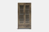 Metro 2 Door Display Cabinet - Ash