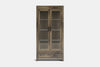 Metro 2 Door Display Cabinet - Ash