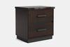 Neo 2 Drawer Bedside Table
