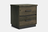 Neo 2 Drawer Bedside Table