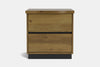 Neo 2 Drawer Bedside Table