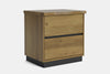 Neo 2 Drawer Bedside Table