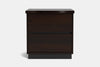 Neo 2 Drawer Bedside Table