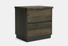 Neo 2 Drawer Bedside Table
