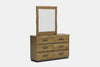 Neo 6 Drawer Dresser & Mirror