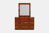 Neo 6 Drawer Dresser & Mirror