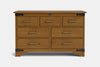 Nordic 7 Drawer Lowboy