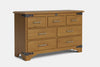 Nordic 7 Drawer Lowboy