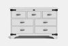 Nordic 7 Drawer Lowboy