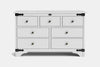 Nordic 7 Drawer Lowboy