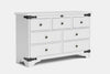 Nordic 7 Drawer Lowboy