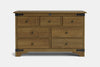 Nordic 7 Drawer Lowboy