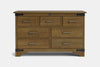 Nordic 7 Drawer Lowboy