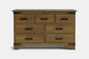 Nordic 7 Drawer Lowboy