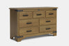 Nordic 7 Drawer Lowboy