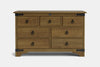 Nordic 7 Drawer Lowboy