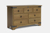 Nordic 7 Drawer Lowboy