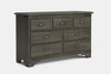 Nordic 7 Drawer Lowboy