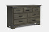 Nordic 7 Drawer Lowboy