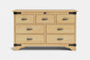 Nordic 7 Drawer Lowboy