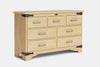 Nordic 7 Drawer Lowboy