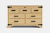 Nordic 7 Drawer Lowboy