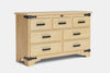 Nordic 7 Drawer Lowboy