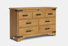 Nordic 7 Drawer Lowboy