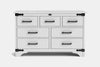 Nordic 7 Drawer Lowboy